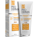کرم ضد آفتاب مینرال رنگی ⁺SPF40 پرودرما مناسب پوست های حساس ۴۰ میلی لیتری