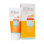 کرم ضد آفتاب مکس پروتکت SPF50 نئودرم مناسب پوست چرب 50 میلی لیتری