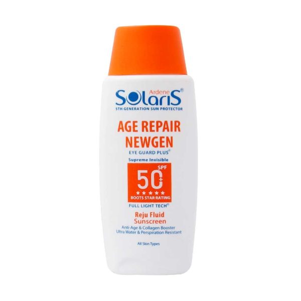 فلوئید ضد آفتاب ضد چروک نیوژن SPF50 آردن سولاریس 100 میلی لیتری