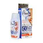 کرم ضد آفتاب بی رنگ پوست خشک و حساس SPF50 پیکسل 50 میلی لیتری