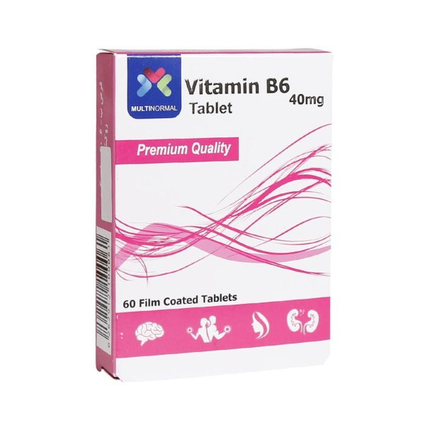 قرص ویتامین B6 مولتی نرمال 60 عددی